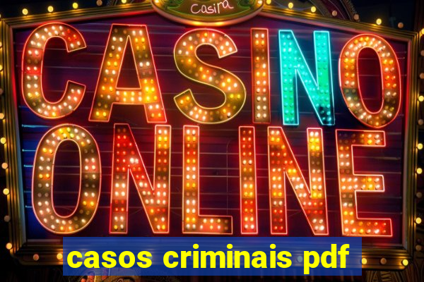 casos criminais pdf